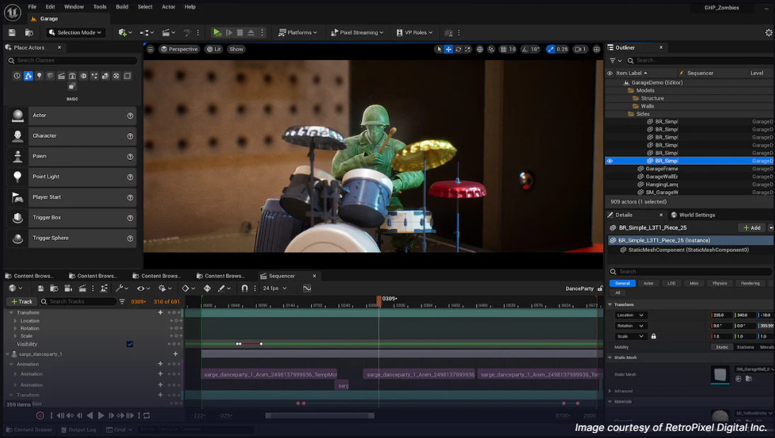 UE5 equips Green Hawk Platoon with the firepower of toy soldiers 4