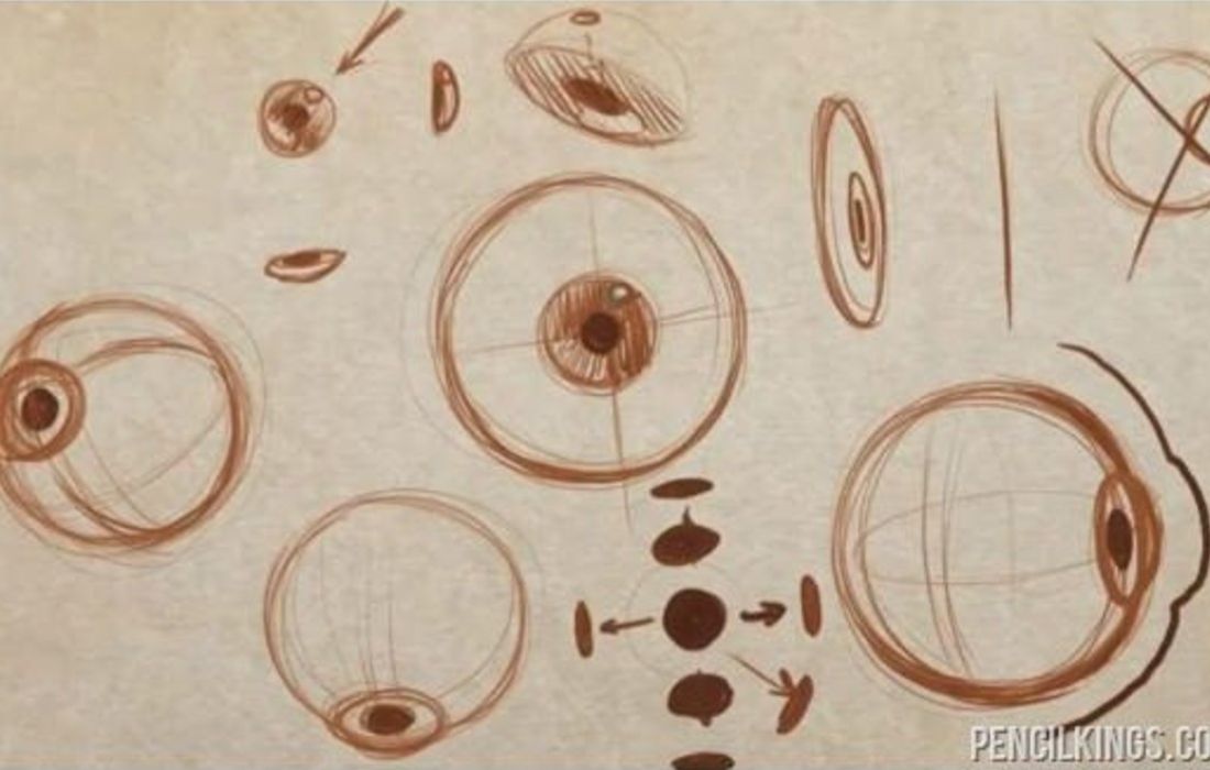 Basic steps to model 3D eyes 2