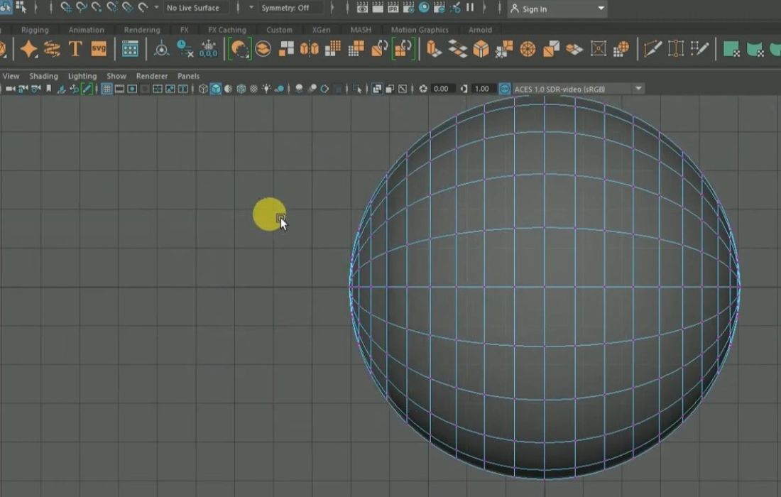 Basic steps to model 3D eyes 3