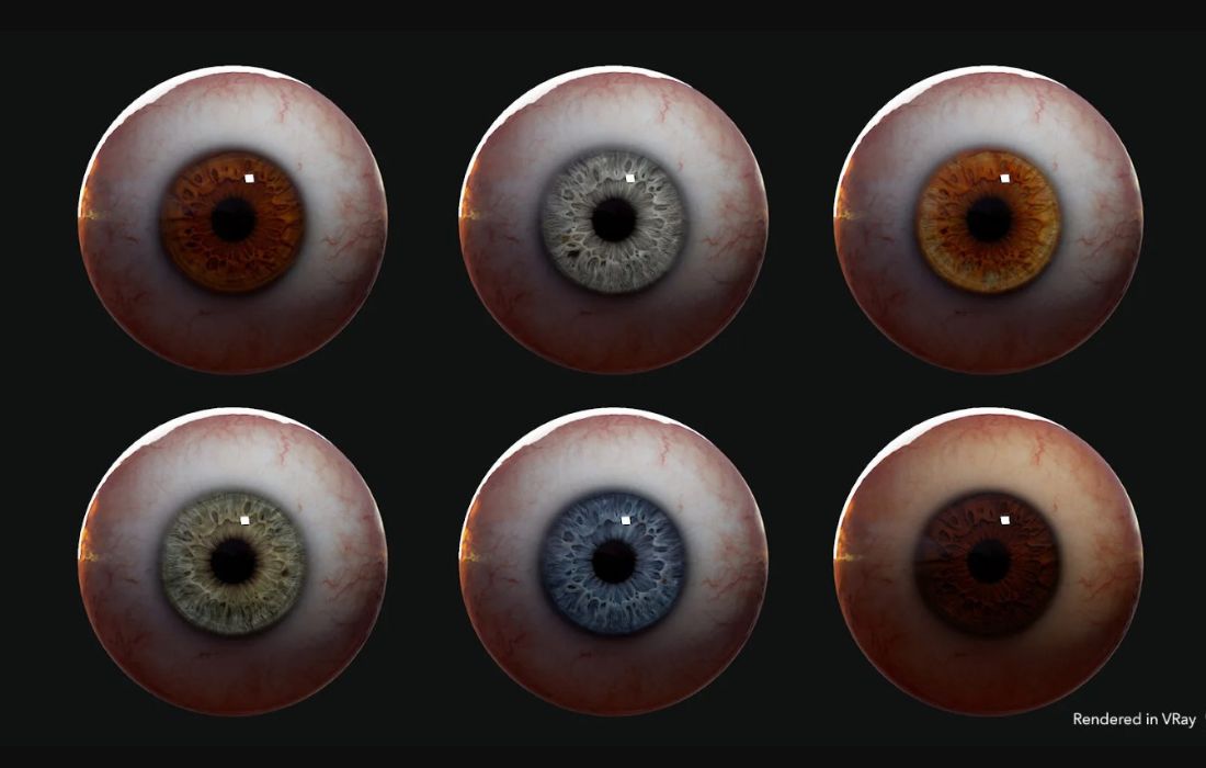 Basic steps to model 3D eyes 6