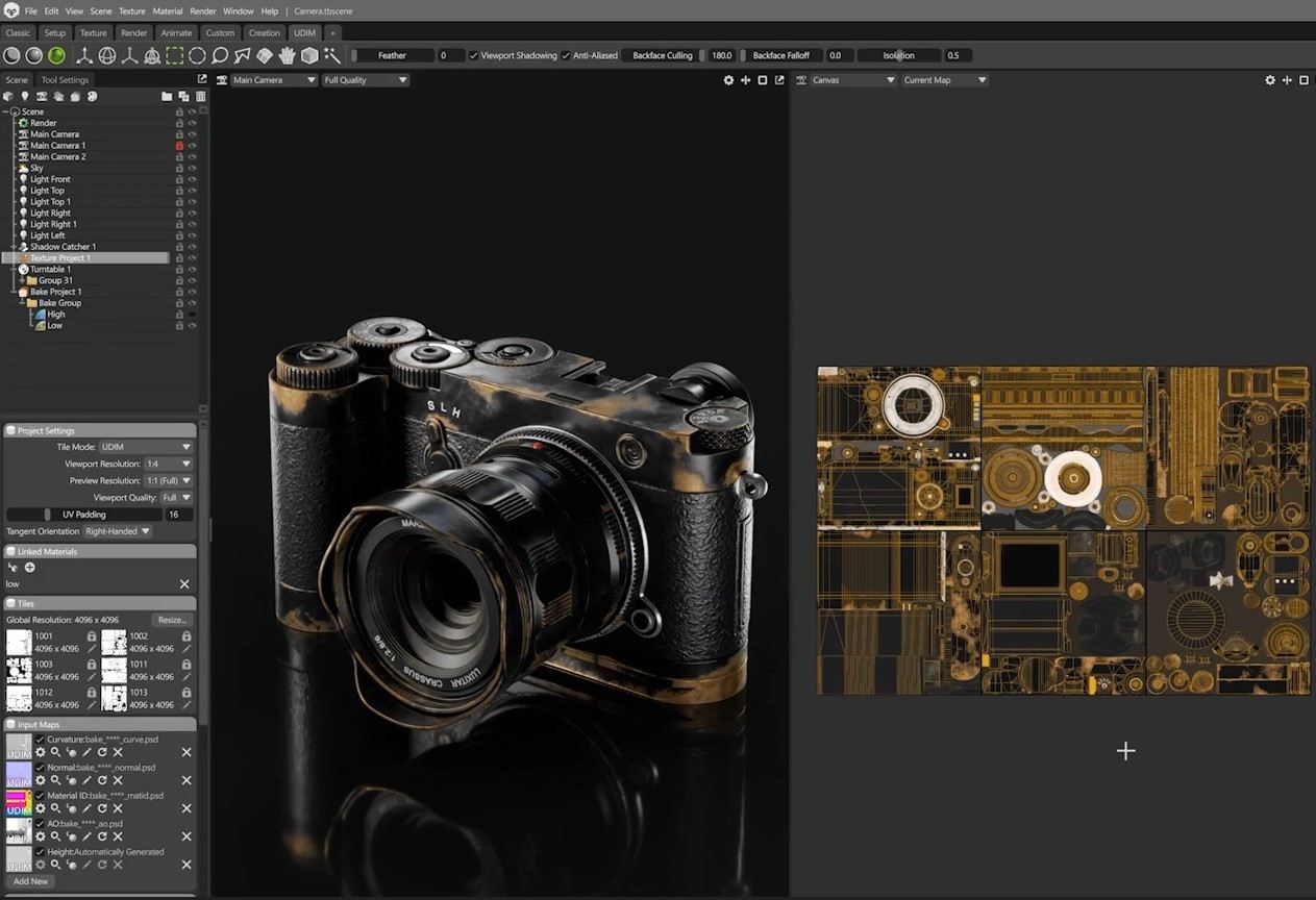 Marmoset Toolbag - One of the best 3D baking software | iRender Cloud ...
