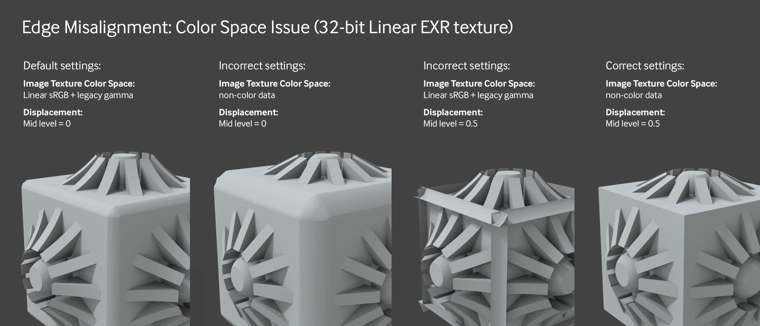 Troubleshooting common displacement issues in Octane for Cinema 4D part 2 6