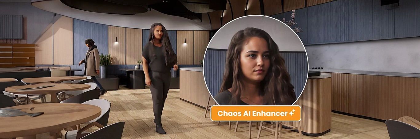 Evaluate the quality of your visualizations with Chaos AI Enhancer 1