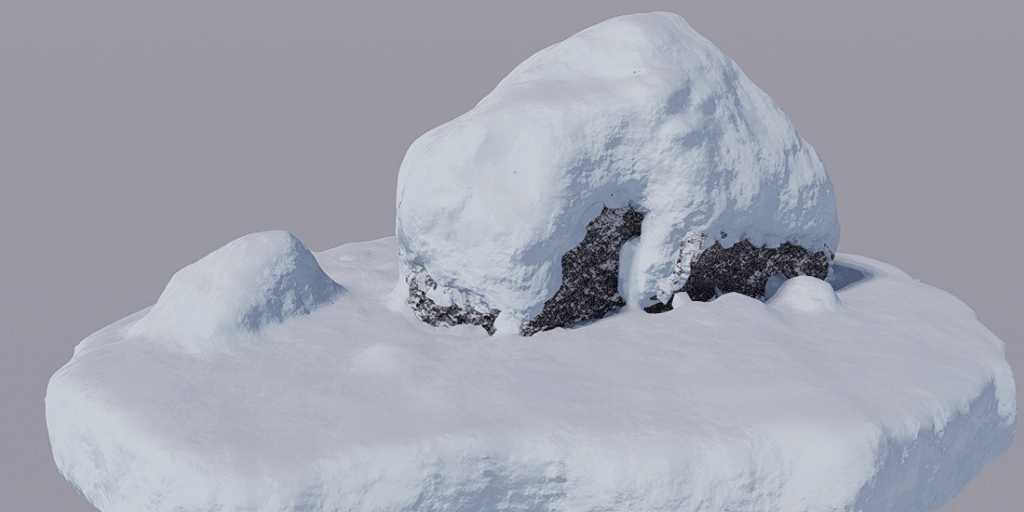 Creating Procedural Snow Materials in Blender image 3