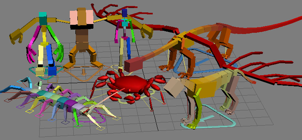 Explore the features of 3Ds Max’s Character Animation 3