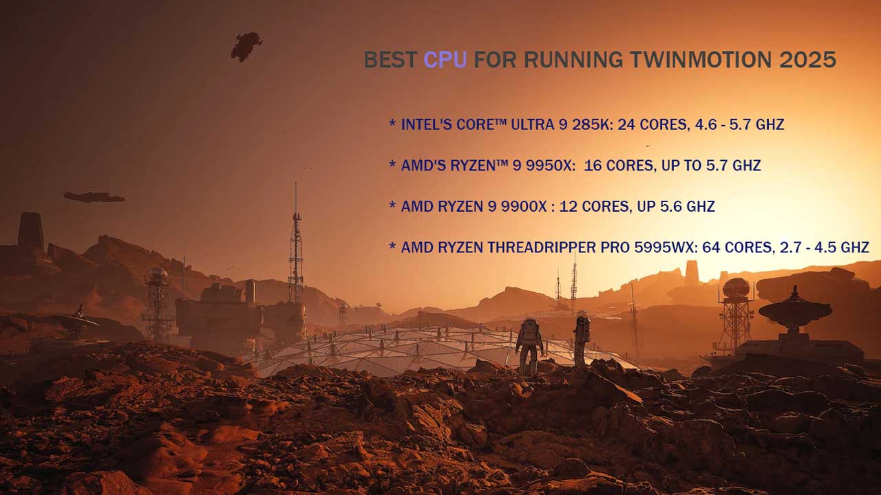 Best CPU for Twinmotion 2025