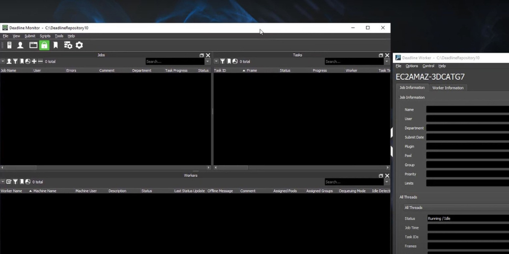 How to set up AWS Thinkbox Deadline 4