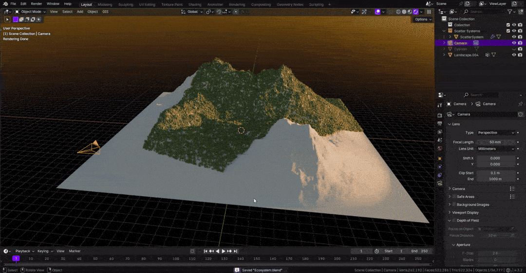 OpenScatter: A Free and Powerful Blender Add-on for Advanced Object Scattering 3