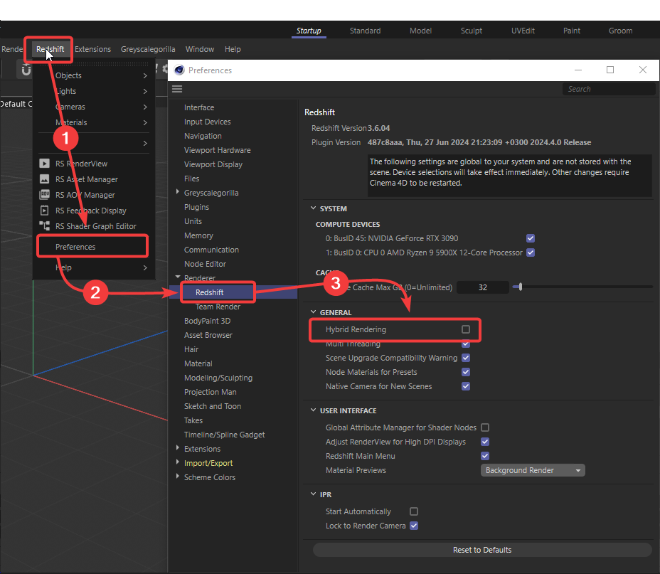 Troubleshoot Redshift rendering slow 4