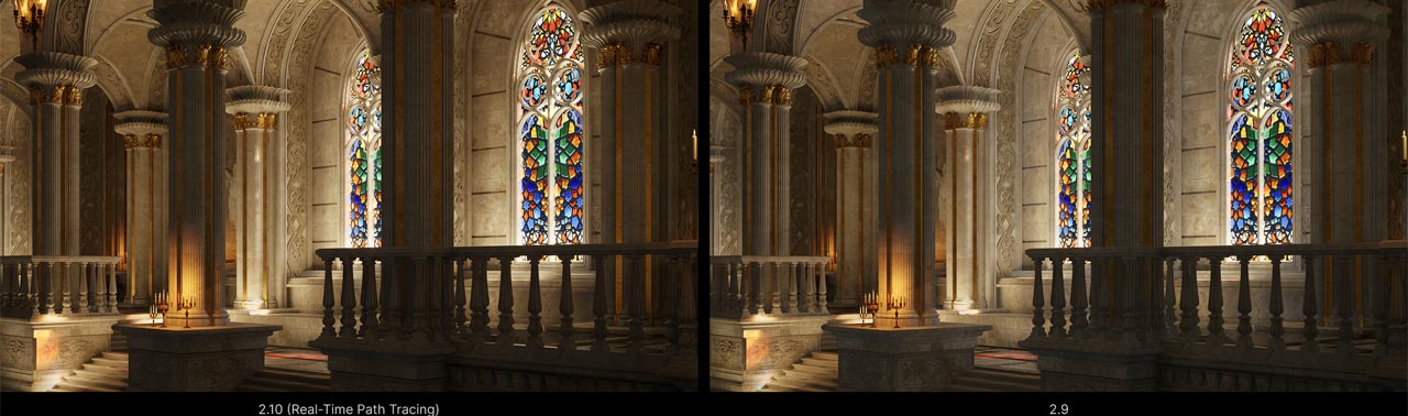 What are the main features of D5 Render 2.10 1