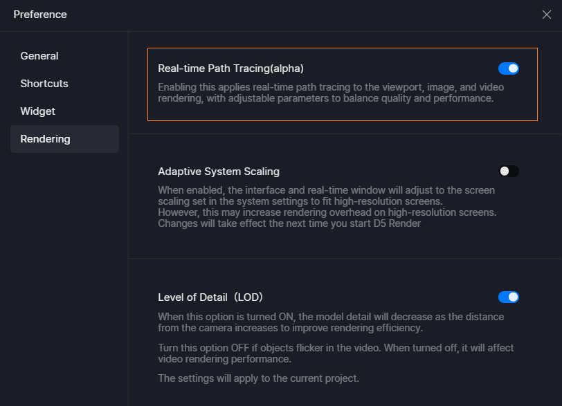 New updates in D5 Render version 2.10 1
