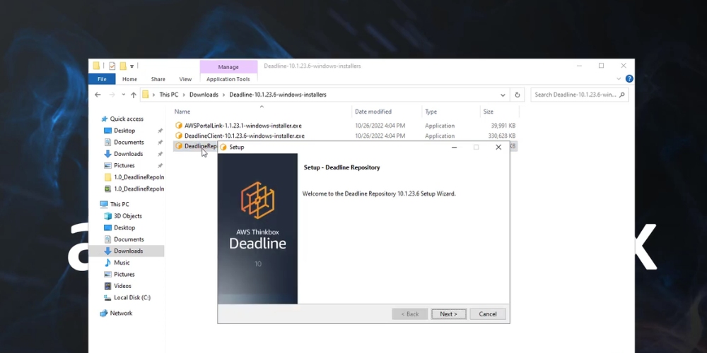 How to set up AWS Thinkbox Deadline 2