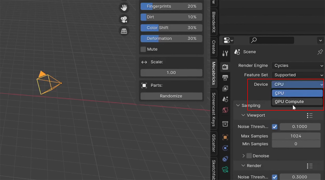 Blender Cycles Optimization Tips for a Low-end PC 9