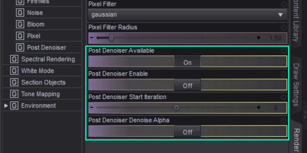What are the best settings for iRay in Daz3D 12