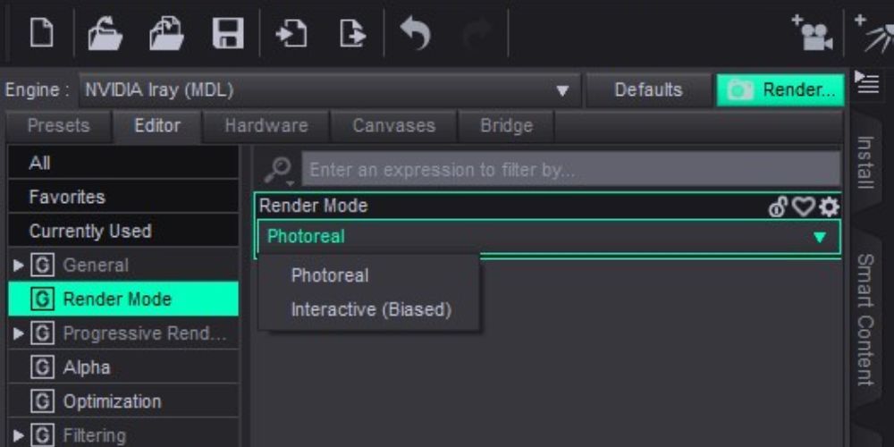What are the best settings for iRay in Daz3D 4