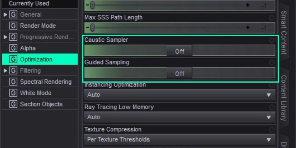 What are the best settings for iRay in Daz3D 9