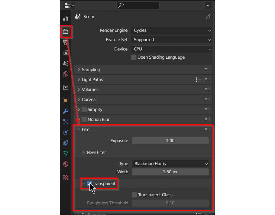 How to Render with a Transparent Background in Blender 5