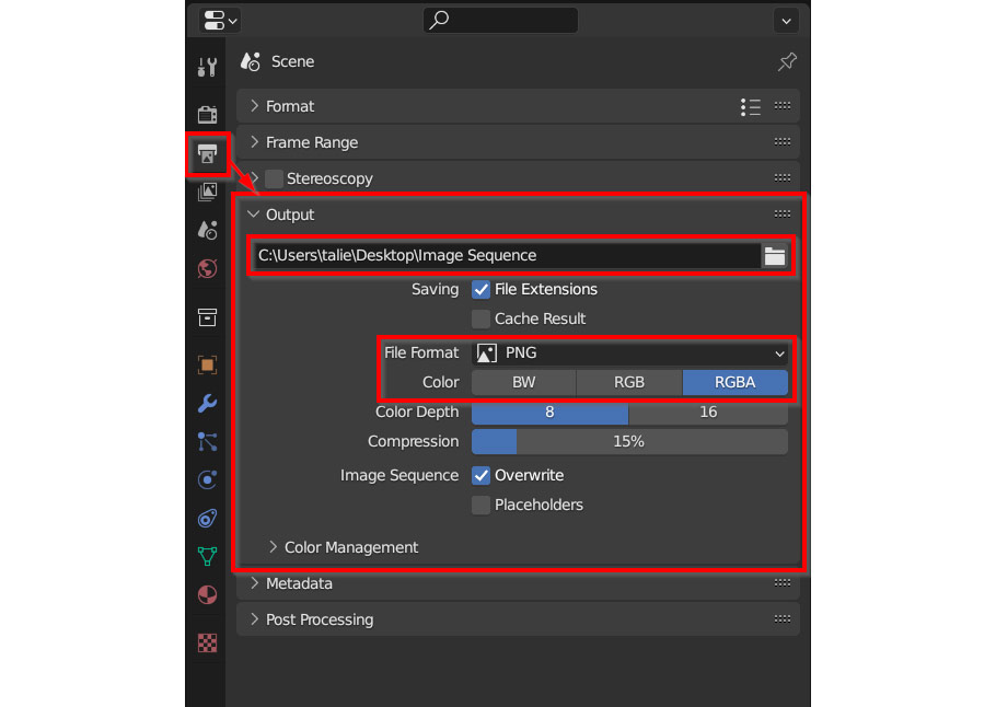 How to Render with a Transparent Background in Blender 6