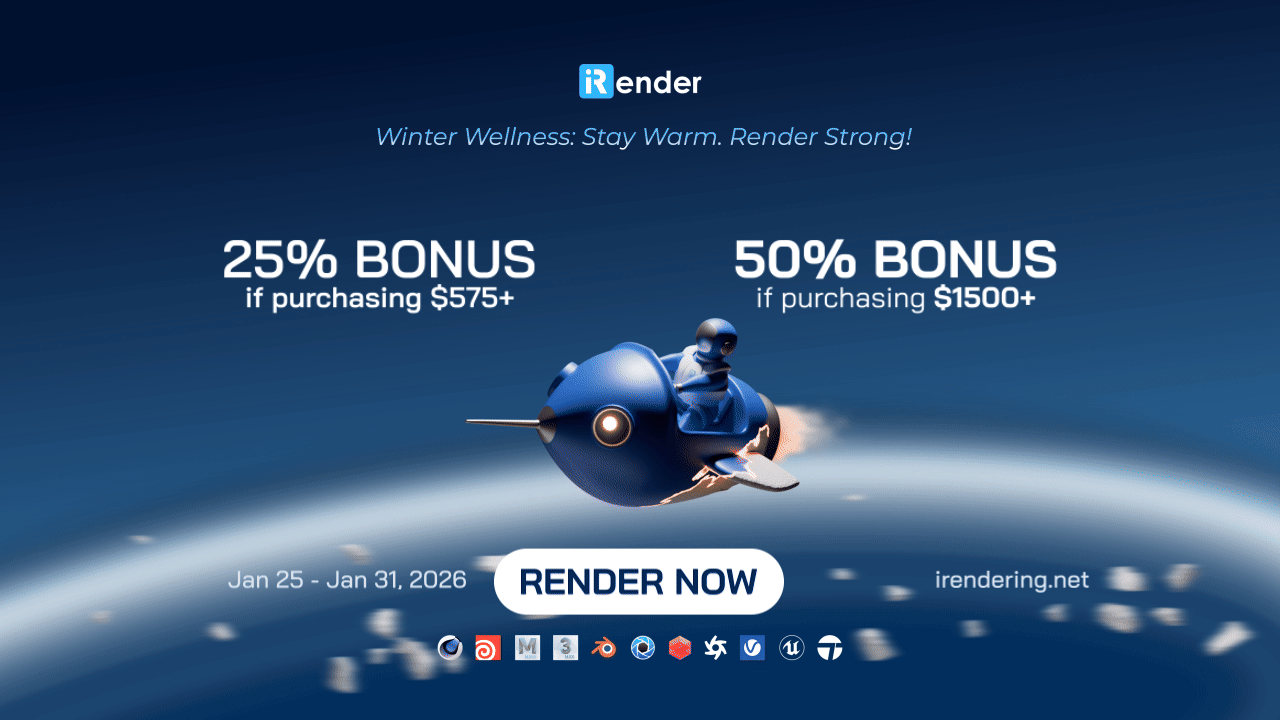 iRender Price | Render Farm Price | Gpu Server Rental Price