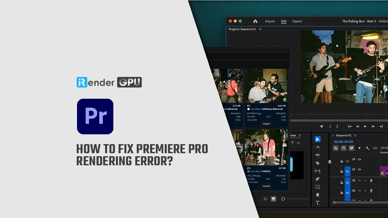 Pr Pro Error How to fix Premiere Pro Rendering Error? | Cloud Rendering for Adobe ...