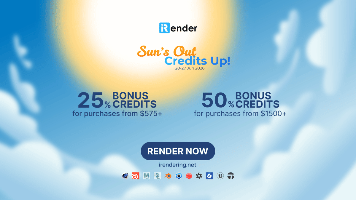 iRender bonus