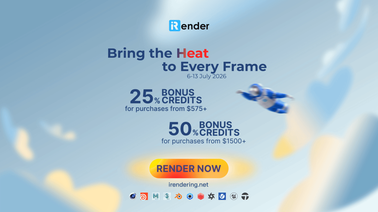iRender bonus