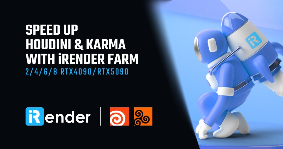 Houdini Karma XPU Render Farm: Multi-GPU Cloud for Sim & Render