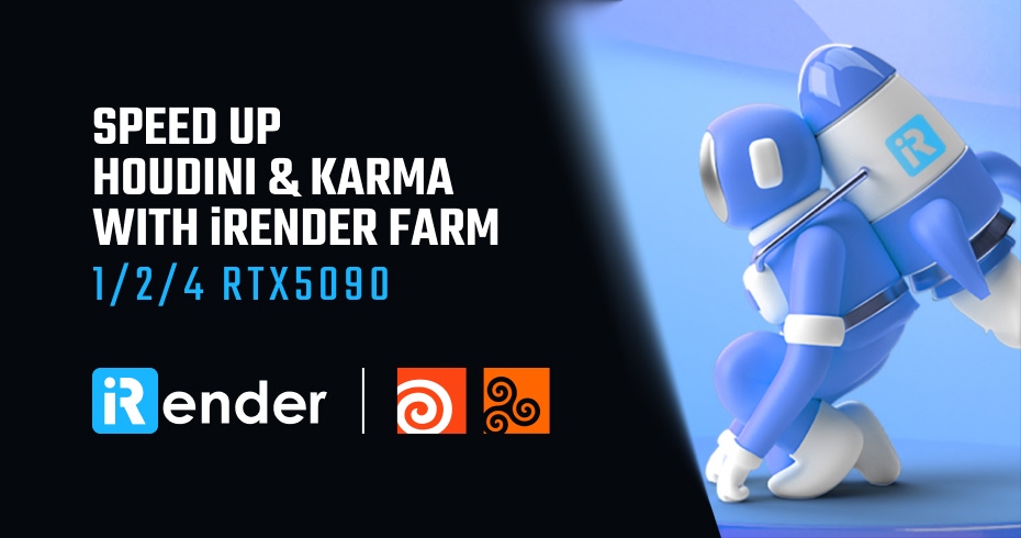 Karma XPU Render Farm RTX 5090