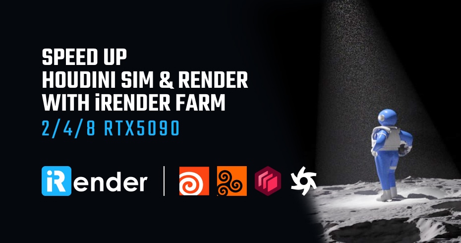 Houdini Render Farm (Multi-DCC Pipeline)