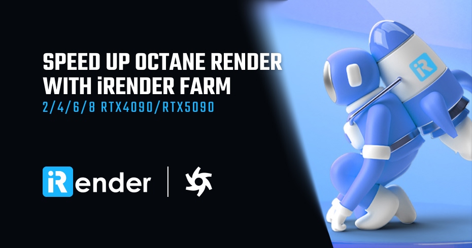 Octane render farm RTX 5090
