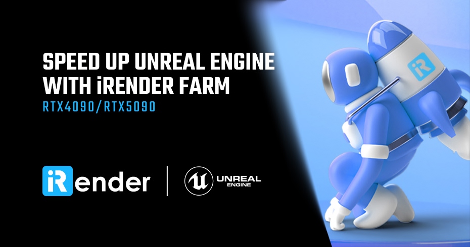 UE5 Render Farm RTX 5090